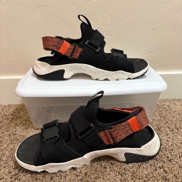 Nike Canyon Sandal Black Turf Orange, Men’s Size 10 main image 6